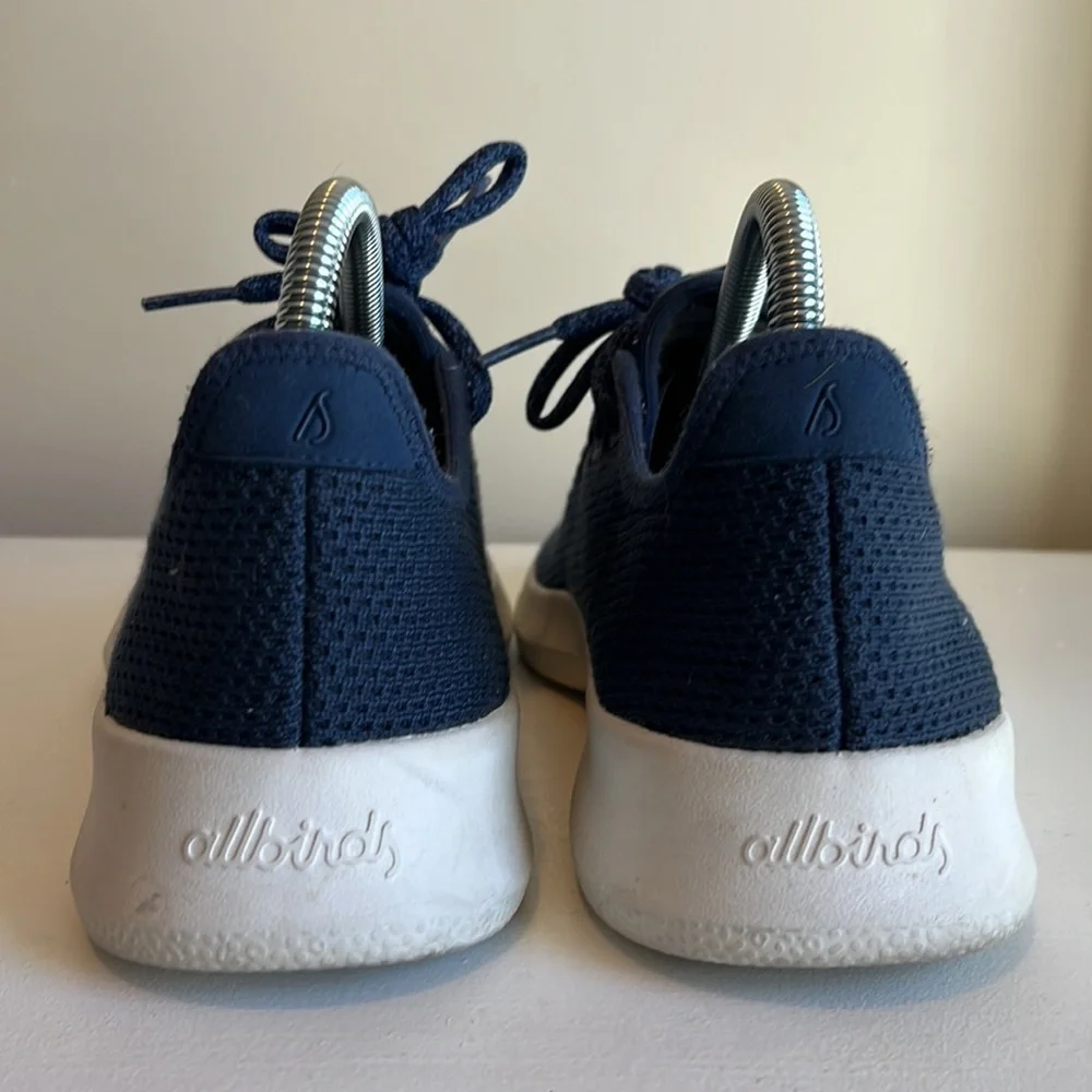 Allbirds Women’s Tree Runner Marine Sneaker Shoes Size 8 - Picture 7 of 12